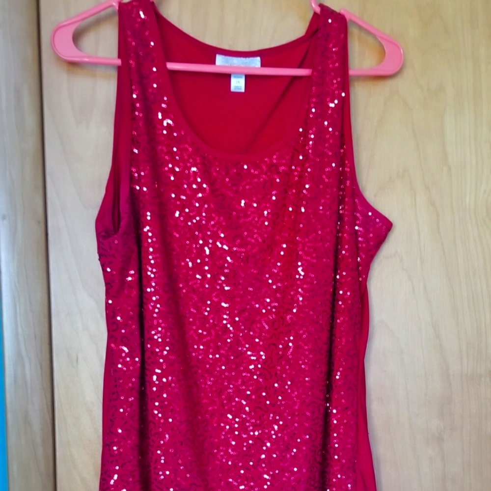 Sequined Tank